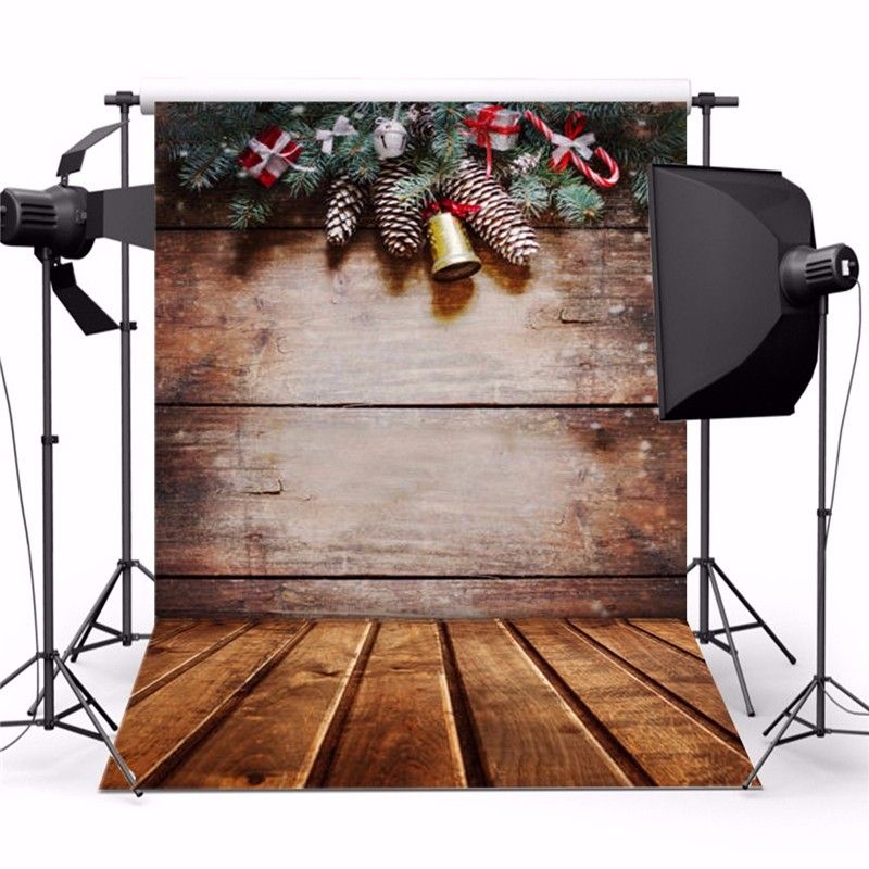 7x5FT-Christmas-Gifts-Wood-Floor-Wall-Background-Backdrop-Studio-Photography-Photo-Prop-1168038