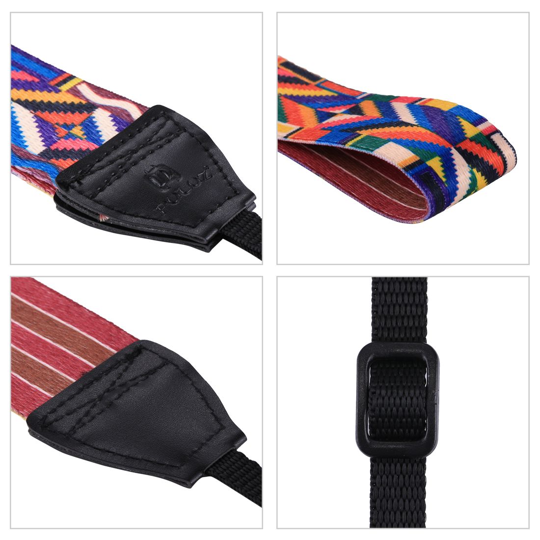 PULUZ-PU6008C-Retro-Ethnic-Style-Multi-color-Series-Shoulder-Neck-Strap-for-SLR-DSLR-Cameras-1251161