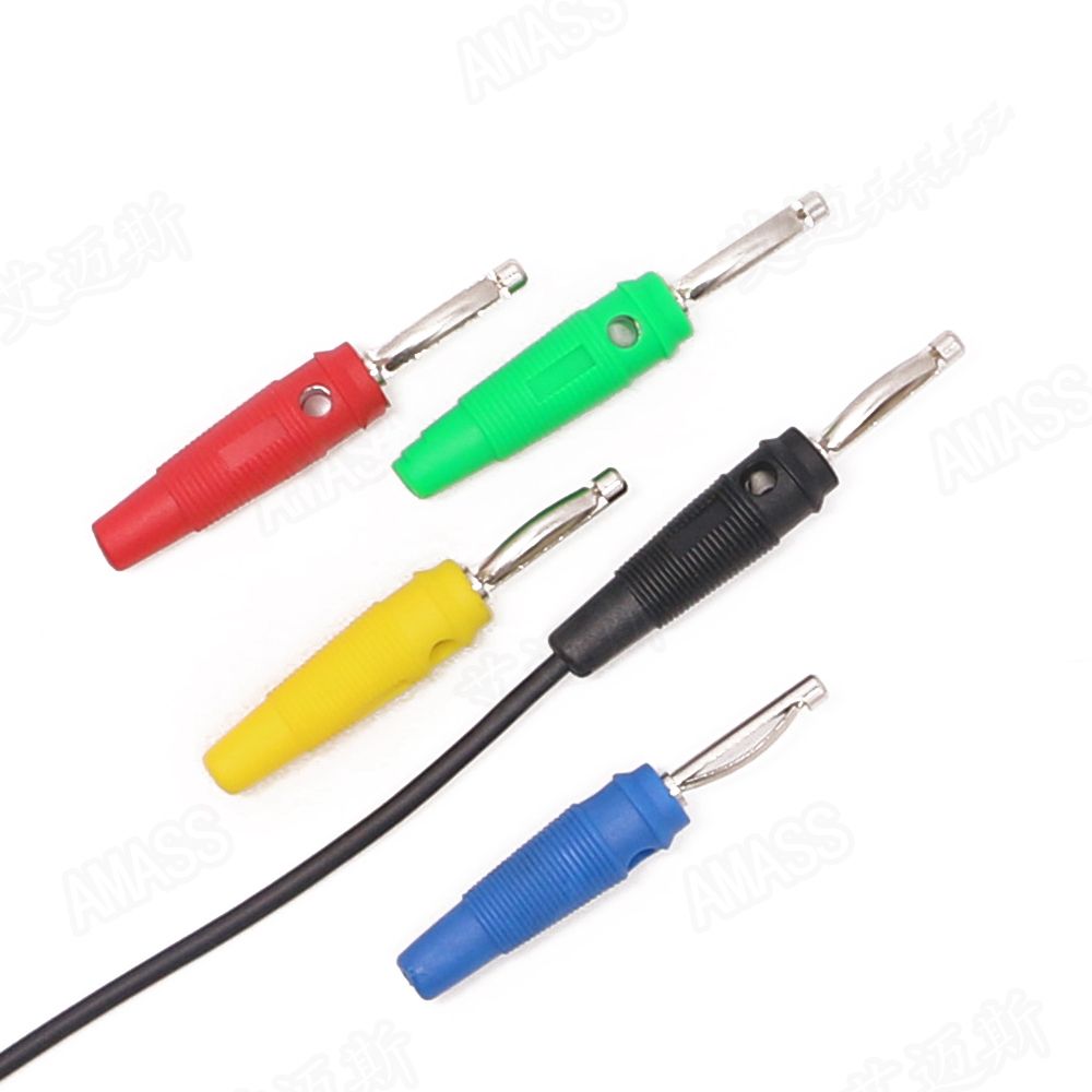 Amass-5-Colors-4mm-Nickel-Plated-Copper-Banana-Plug-Connector-With-PVC-Rubber-Sheath-1297580