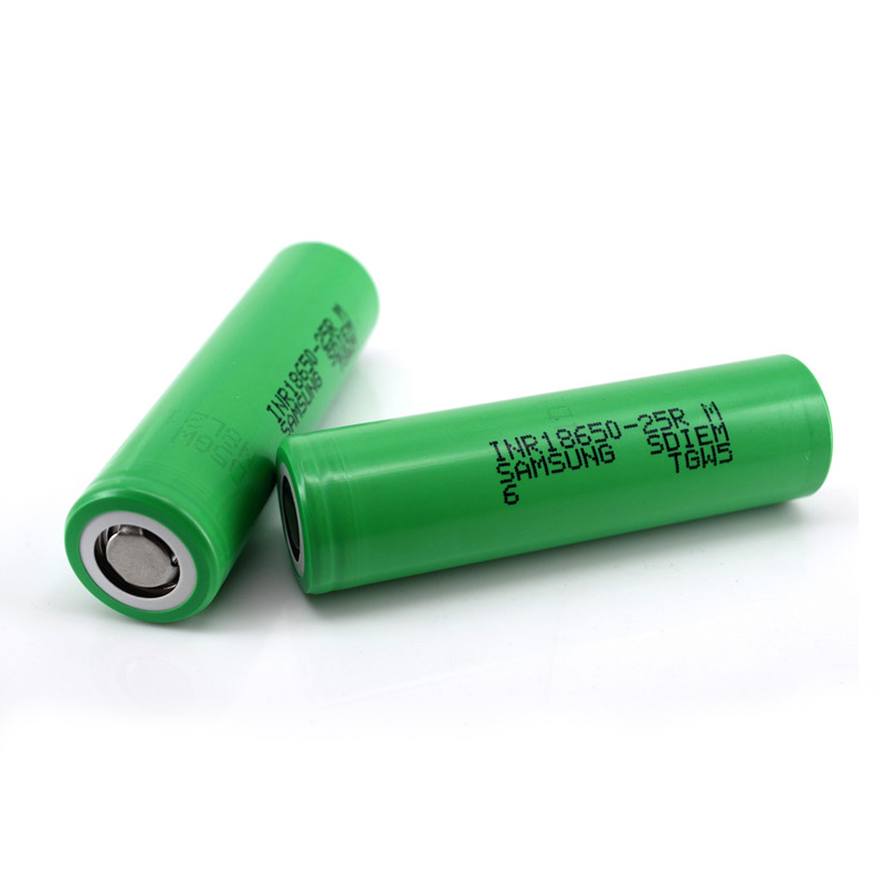 2PCS-36V-INR18650-25RM-2500mAh-High-Drain-Li-ion-Rechargeable-Battery-For-Samsung-1425756