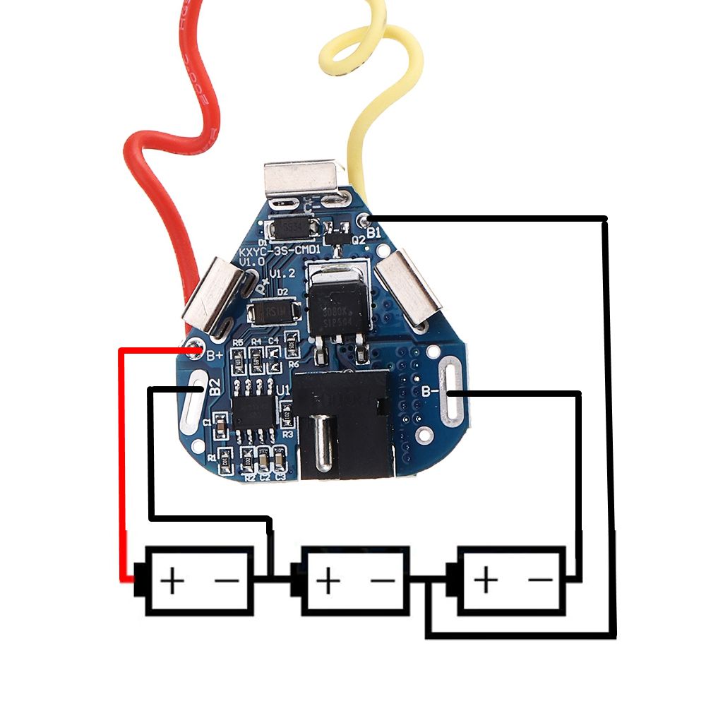 10Pcs-3S-126V-6A-BMS-Li-ion-Lithium-Battery-Protection-Board-18650-Power-Bank-Balance-Battery-Board-1715506