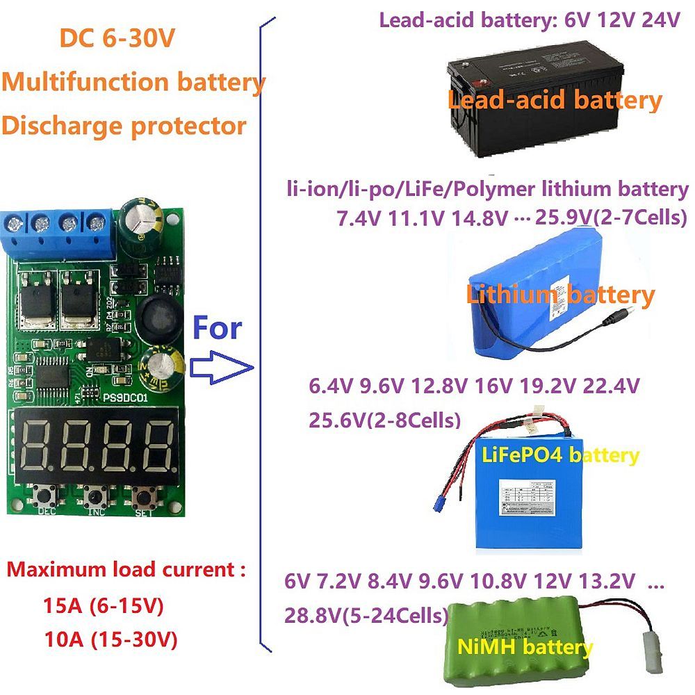 15A-DC-6-30V-Lead-acid-NiMH-LiFePO4-Li-ION-Li-PO-LiFe-Polymer-Lithium-Battery-Discharge-Protection-B-1625430