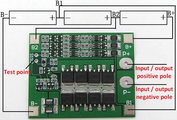 3pcs-3S-12V-25A-18650-Lithium-Battery-Protection-Board-111V-126V-High-Current-With-Balanced-Circuit--1177899