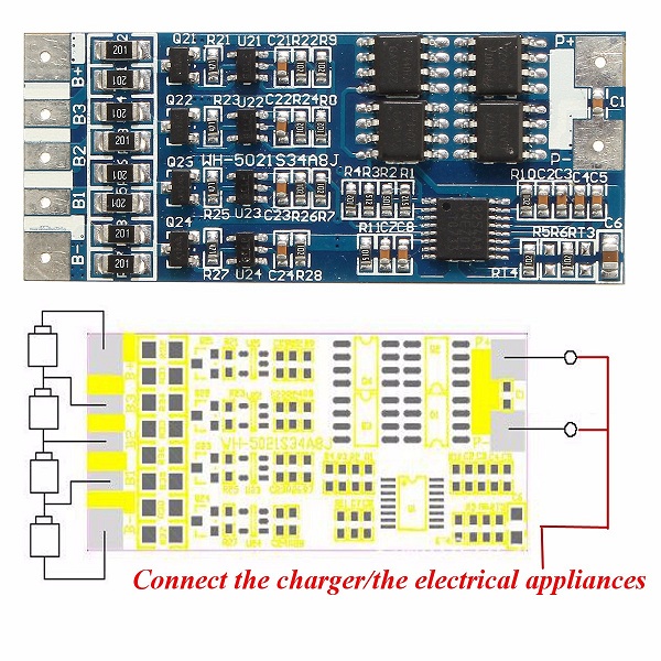 4S-148V-8A-Li-ion-Lithium-Single-18650-Battery-PCB-Protection-Board-With-Balance-Function-1093934