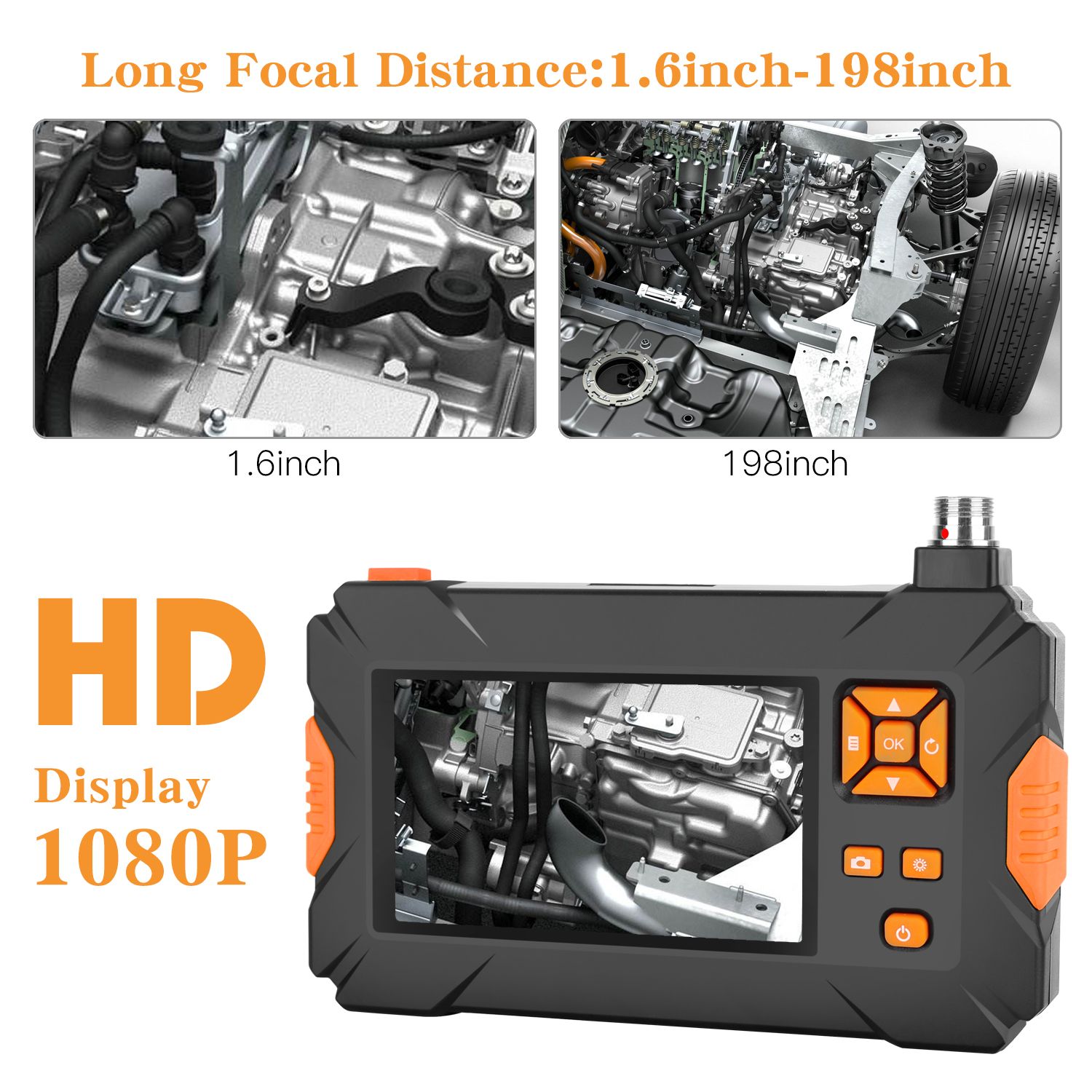 P30-43inch-High-definition-1080P-Display--Screen-Hosepipe-Borescope-IP67-Waterproof-1M3M5M-Orange-Ha-1578949