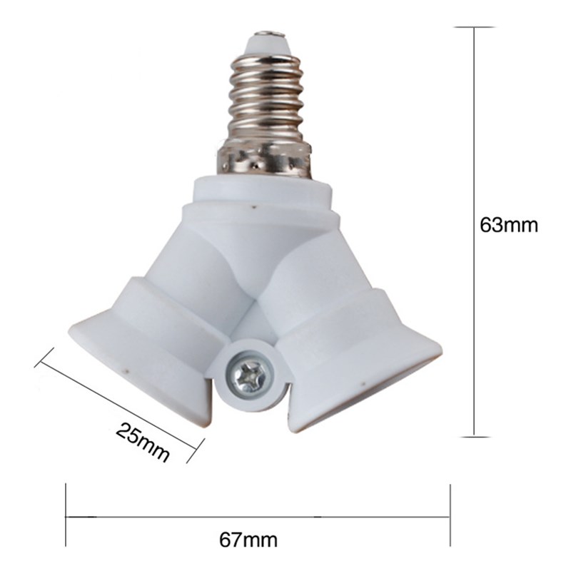 AC100-230V-One-E14-To-Two-E14-Bulb-Adapter-Lamp-Holder-Splitter-Converter-Socket-for-Halgon-Light-1216769