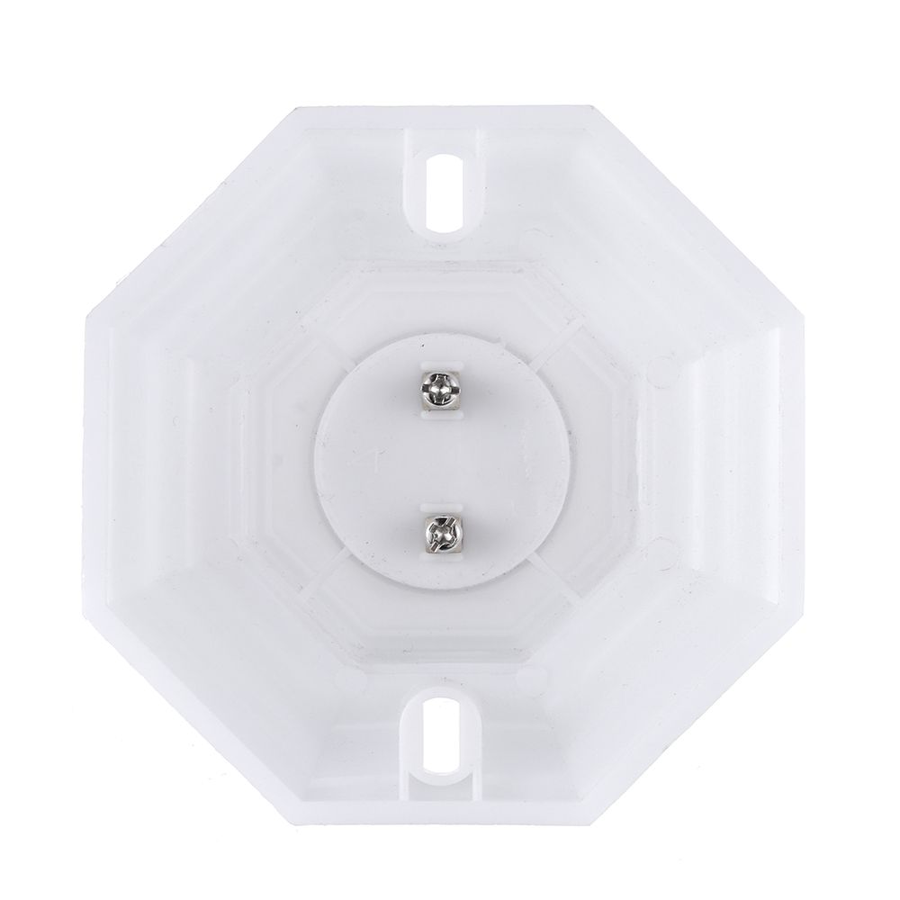 AC250V-6A-E27-Engineering-Plastic-Octagonal-Flat-mounted-Screw-Base-Lampholder-Bulb-Adapter-1593167