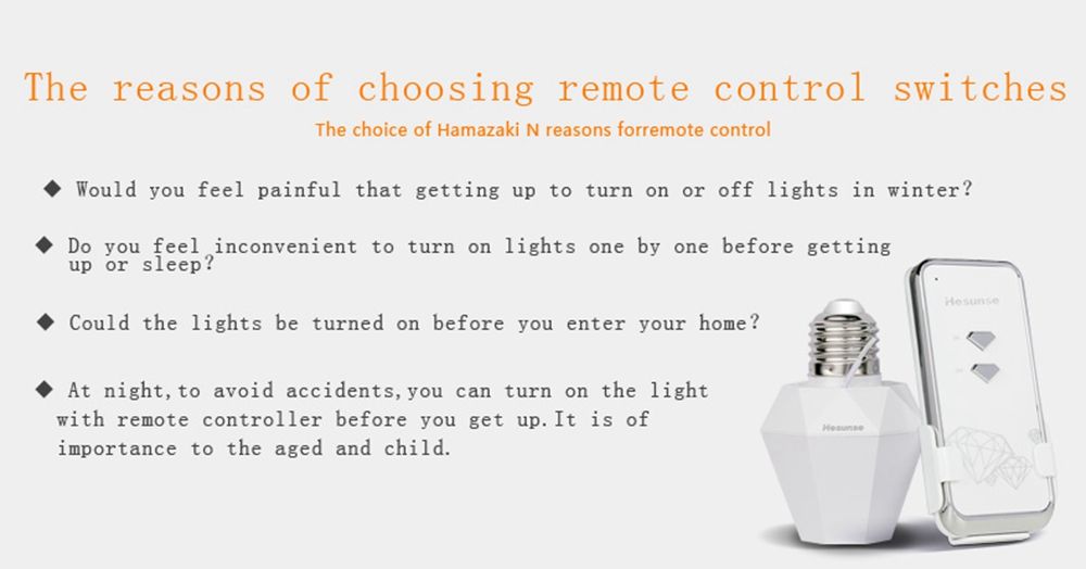 Hesunse-E27-Lamp-Holder-Wireless-Remote-Control-Bulb-Adapter-One-Way-Light-Socket-AC220V-1730514