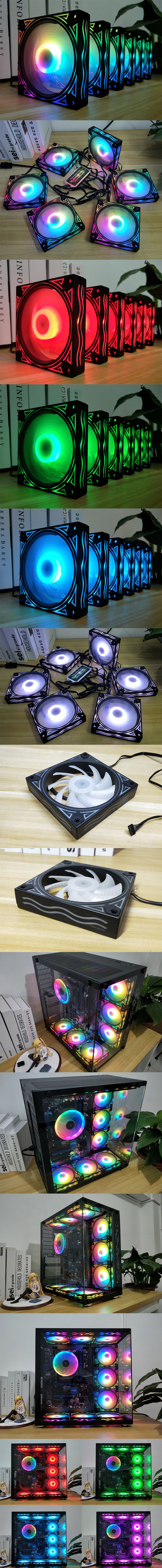 Coolmoon-BILLOW-3PCS-120mm-Multilayer-Backlit-RGB-Cooling-Fan-Mute-PC-CPU-Heatsink-with-the-RF-Wirel-1580400