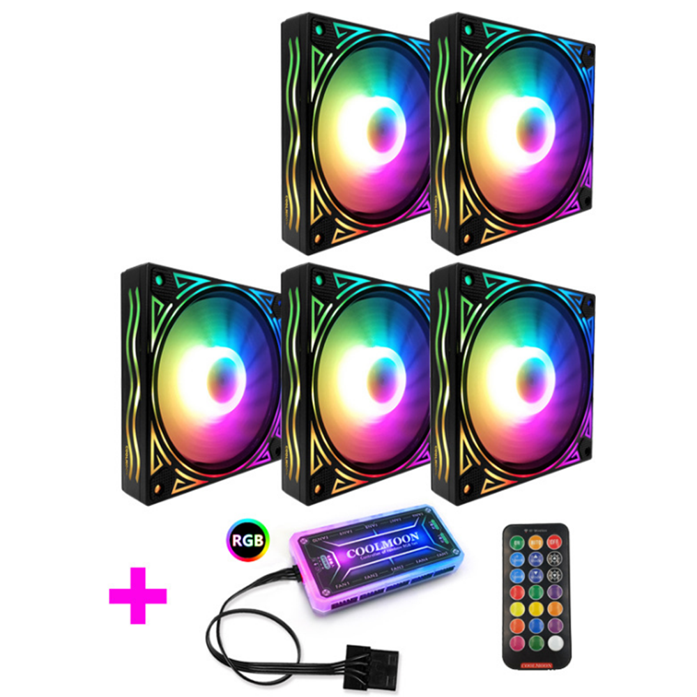 Coolmoon-BILLOW-5PCS-Colorful-Backlight-120mm-CPU-Cooling-Fan-Mute-PC-Heatsink-with-the-Remote-Contr-1580327