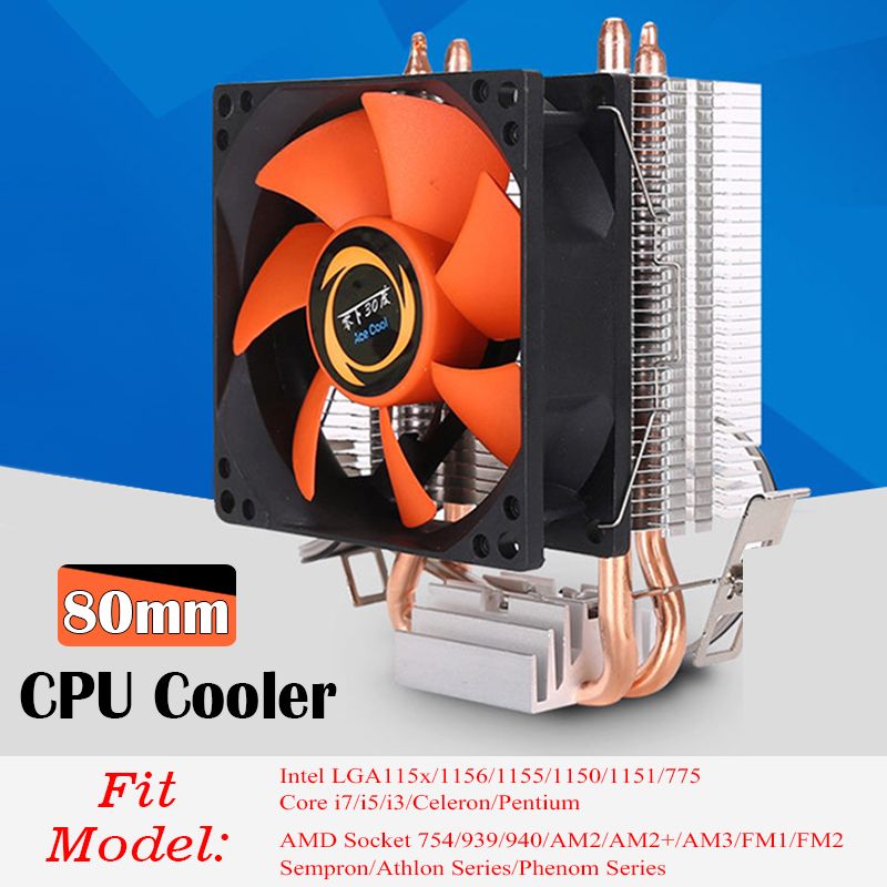 DC-12V-3Pin-80mm-1800RPM-CPU-Cooling-Fan-Heatsink-for-Intel-AMD-Socket-1316689