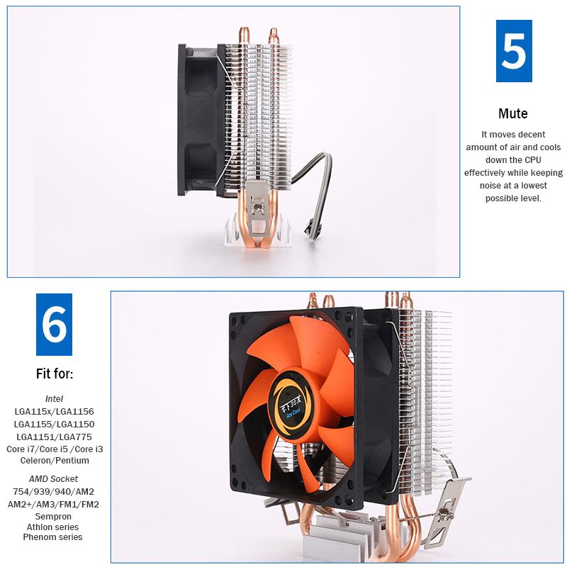 DC-12V-3Pin-80mm-1800RPM-CPU-Cooling-Fan-Heatsink-for-Intel-AMD-Socket-1316689