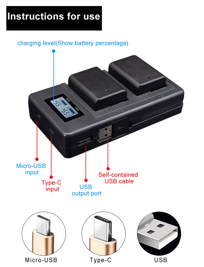 Palo-LP-E6-C-USB-Rechargeable-Battery-Charger-Mobile-Phone-Power-Bank-for-Canon-LP-E6-DSLR-Camera-Ba-1344167