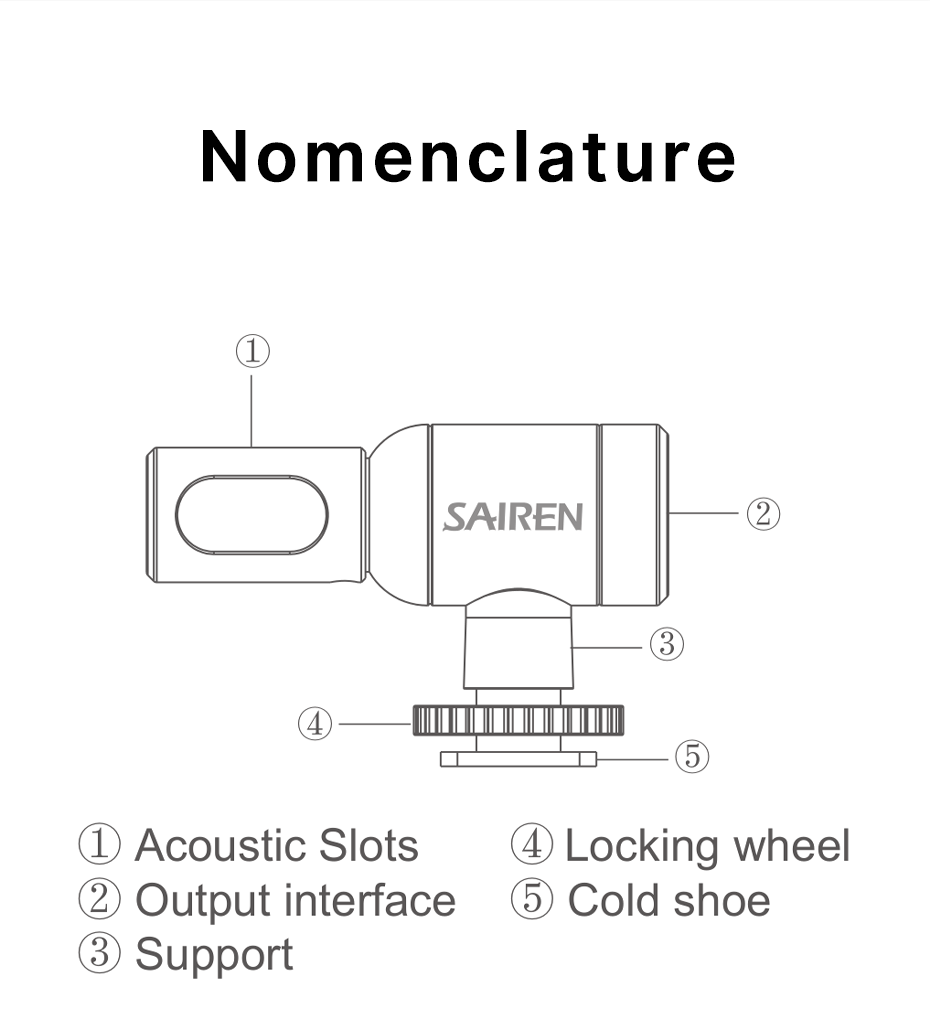 SAIREN-Nano-Mic-Mini-Super-Cardioid-Pointing-Microphone-Live-Broadcast-Vlog-Recording-Microphone-for-1728987