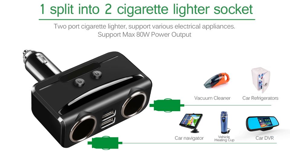 Car-Cigarette-Lighter-Socket-Splitter-12V-24V-Power-Adapter-Dual-USB-Car-Charger-Voltmeter-LCD-1238779