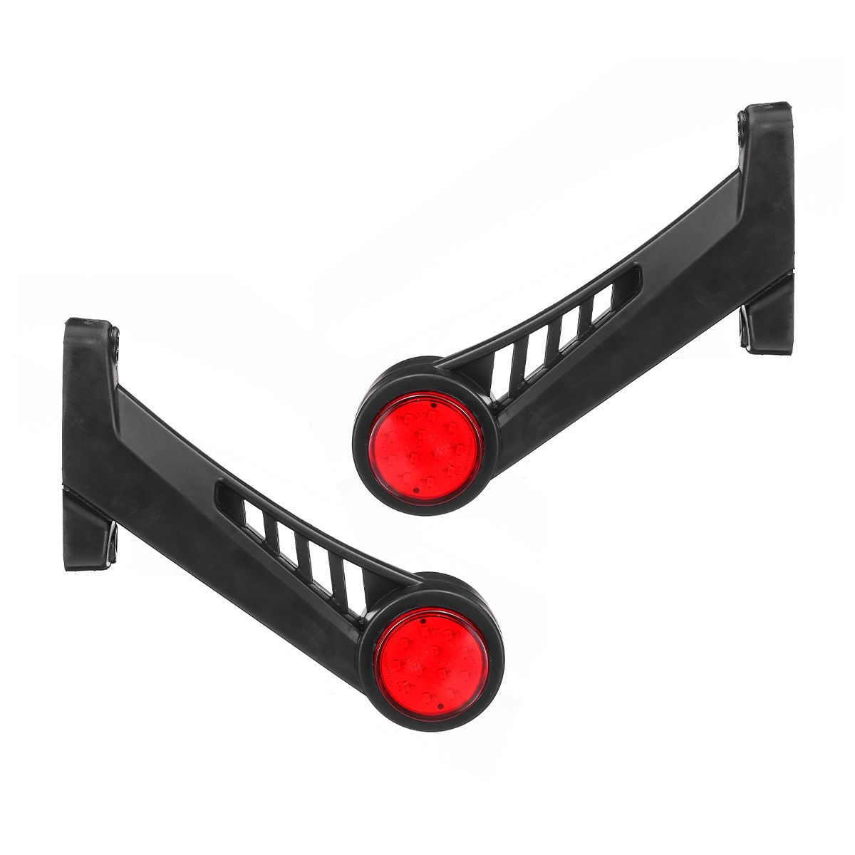 24LED-Side-Rubber-Marker-Light-Outline-Stalk-Lamp-Trailer-Truck-Van-Car-DVR-1592631