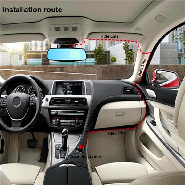 43-Inch-HD-1080P-Cam-Video-Recorder-Rear-View-Back-Reversing-Car-Mirror-Camera-DVR-1064484