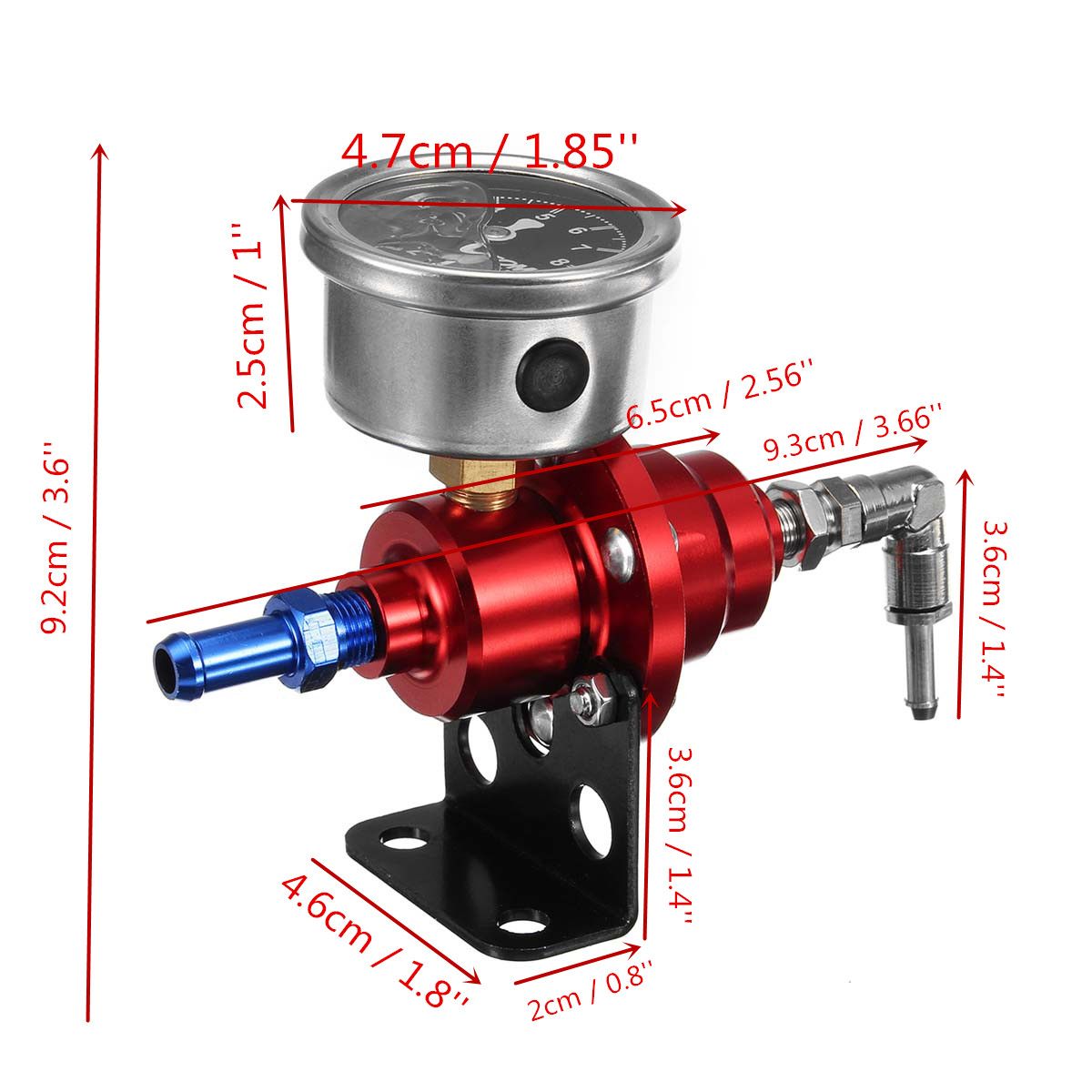 Universal-Adjustable-Car-Fuel-Hose-Auto-Pressure-Regulator-With-160PSI-Oil-Gauge-Kit-1336557