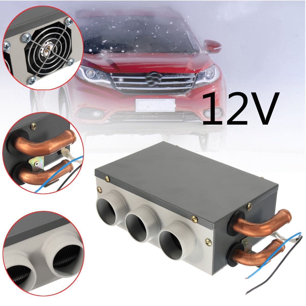 12V-3-Hole-Portable-Car-Heating-Cooling-Compact-Heater-Defroster-Demister-1220043