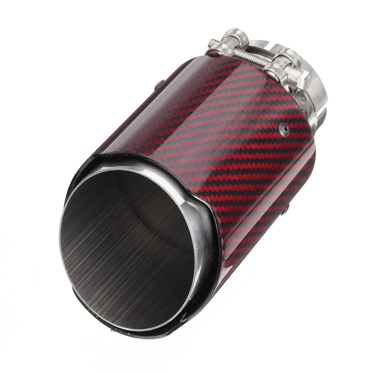 25-Inch-63-89mm-Universal-Auto-Car-SUV-Carbon-Fiber-Exhaust-Muffler-Pipe-Tail-End-Tip-1428060