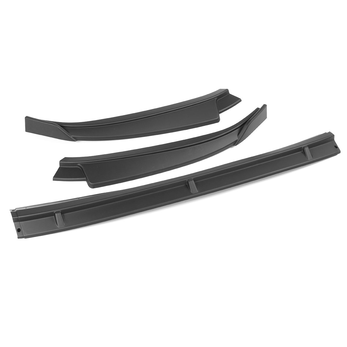 3PCS-Matte-Black-Front-Bumper-Lip-Spoiler-Trim-For-Volkswagen-VW-Golf-MK75-2018-2019-1700195