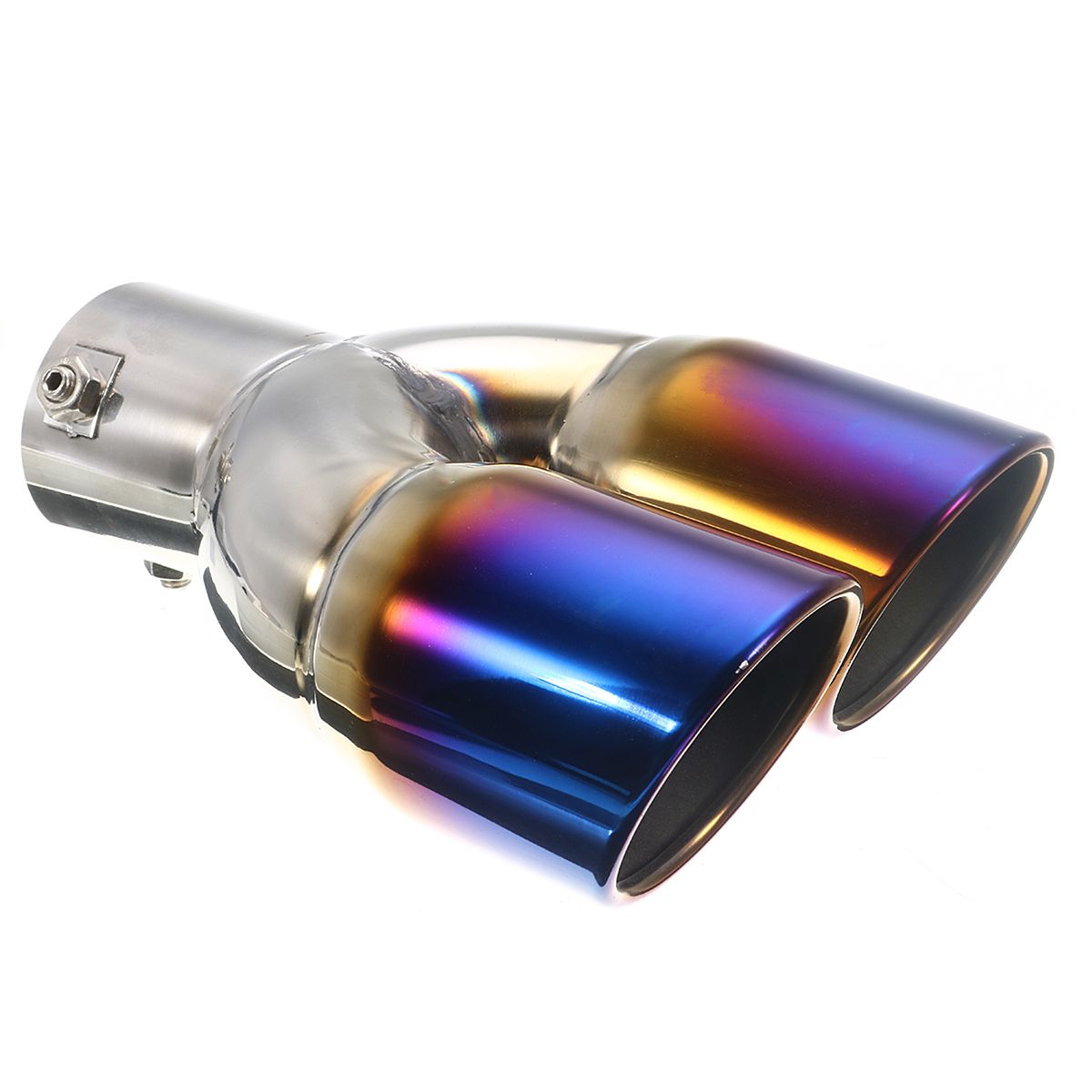 63mm-Universal-Car-Rear-Dual-Air-Outlet-Exhaust-Pipe-Bluing-Tail-Muffler-Tip-1200052