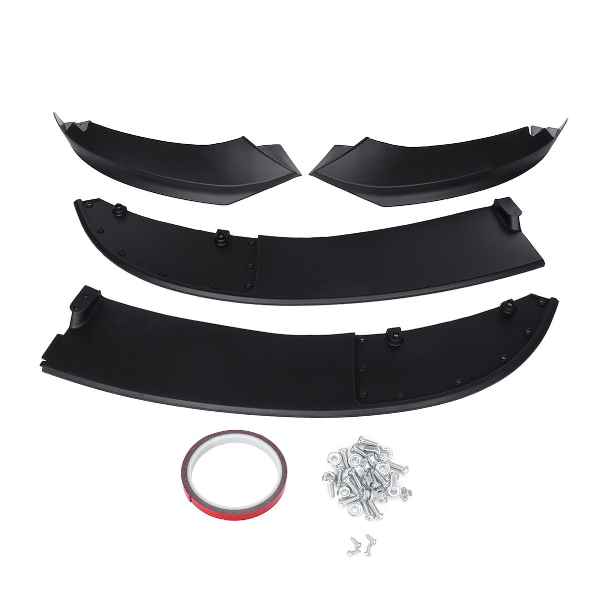 Car-Universal-Carbon-Fiber-Look-Matte-Black-Front-Bumper-Splitter-Lip--Body-Kits-For-BMW-4-Series-1764398