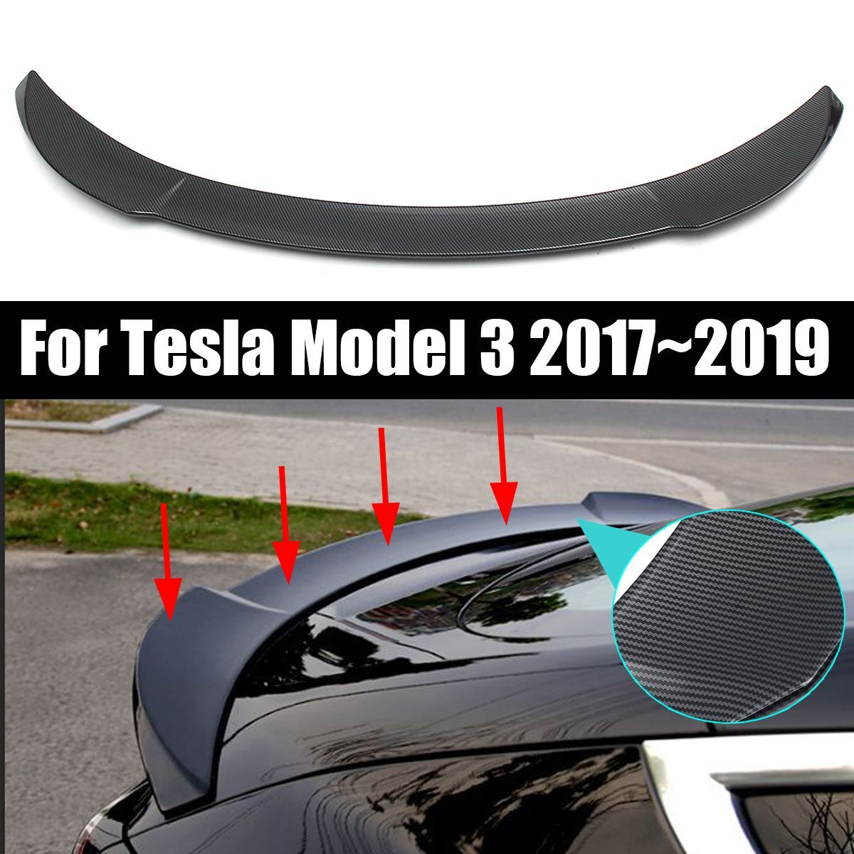 Carbon-Fiber-Style-Car-Rear-Spoiler-Wing-For-Tesla-Model-3-20172019-Increase-Grip-1504297