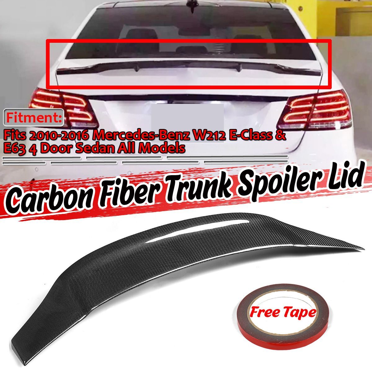 Real-Carbon-Fiber-Trunk-Spoiler-Lid-for-Mercedes-Benz-W212-E300-E350-E550-E63-AMG-2010-2016-1672486