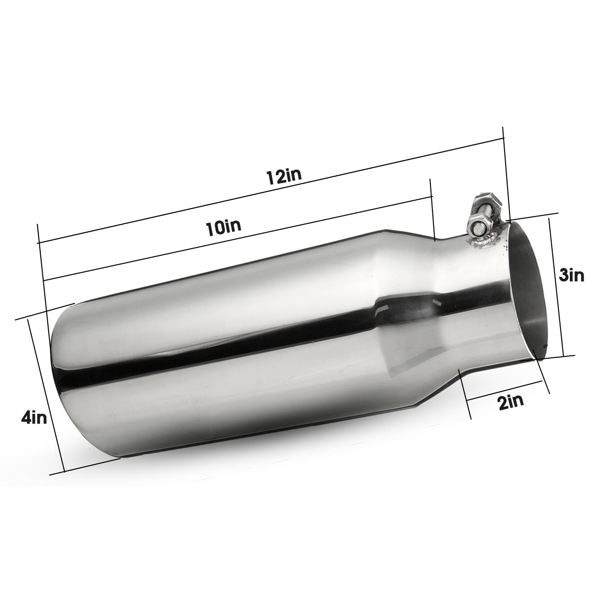 Stainless-Steel-3-Inch-Inlet-4-Inch-Outlet-12inch-Long-Bolt-On-Diesel-Exhaust-Muffler-1417113