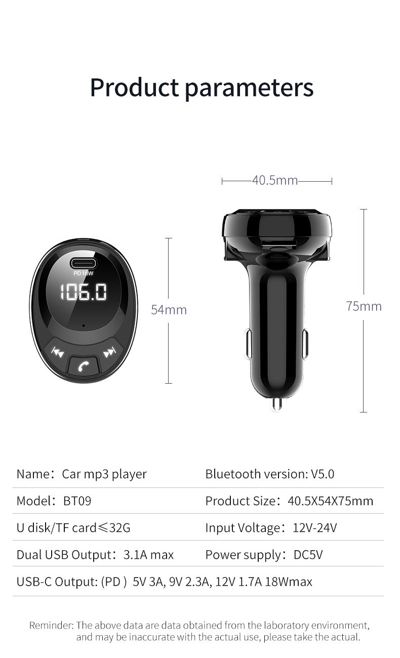 BT09-bluetooth-50-Chip-Car-Charger-PD18W-Auto-MP3-Player-Hands-free-One-touch-Call-DC5V-Dual-USB-31A-1593271