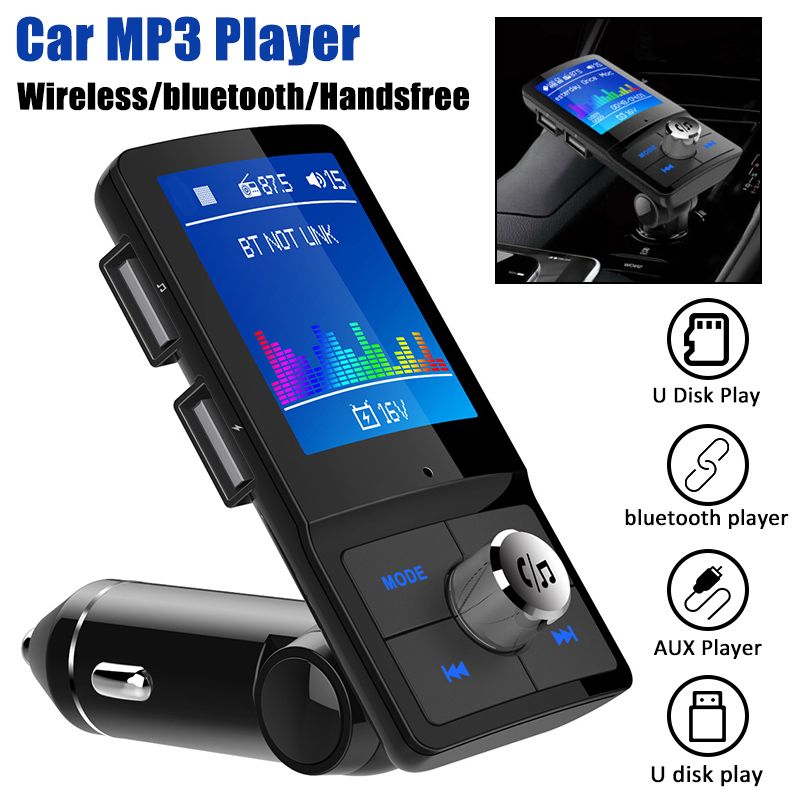 Car-Audio-MP3-Player-Dual-USB-Charger-LCD-Display-Hands-Free-Wireless-buetooth42EDR--Auto-FM-Transmi-1665451