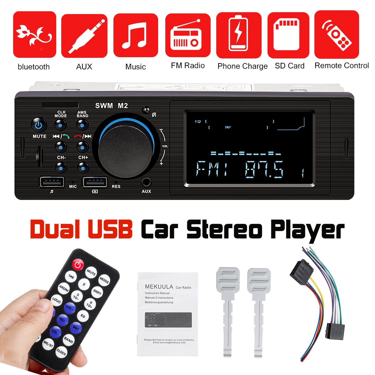 SWM-M2-Car-Stereo-Audio-MP5-MP3-Player-bluetooth-Wireless-FM-Dual-USB-AUX-U-Disk-With-Remote-Control-1628558