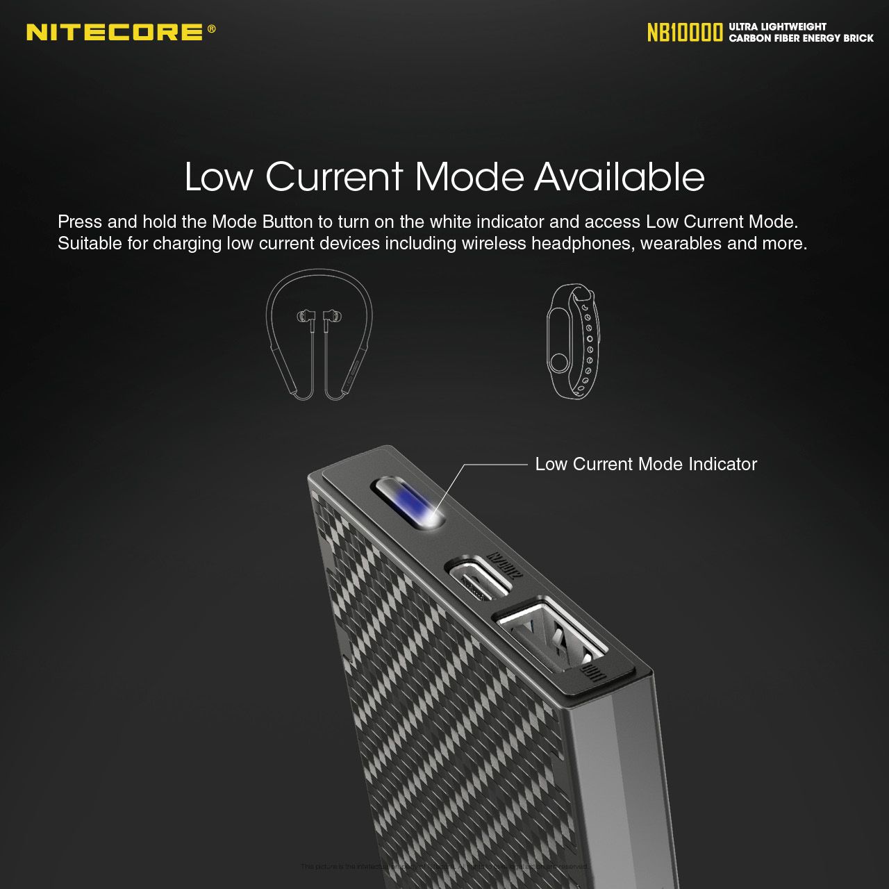 NITECORE-NB10000-Quick-Charge-USBUSB-C-Dual-Ports-10000mAh-Power-Bank-for-Phone-Flashlights-Home-Too-1743000