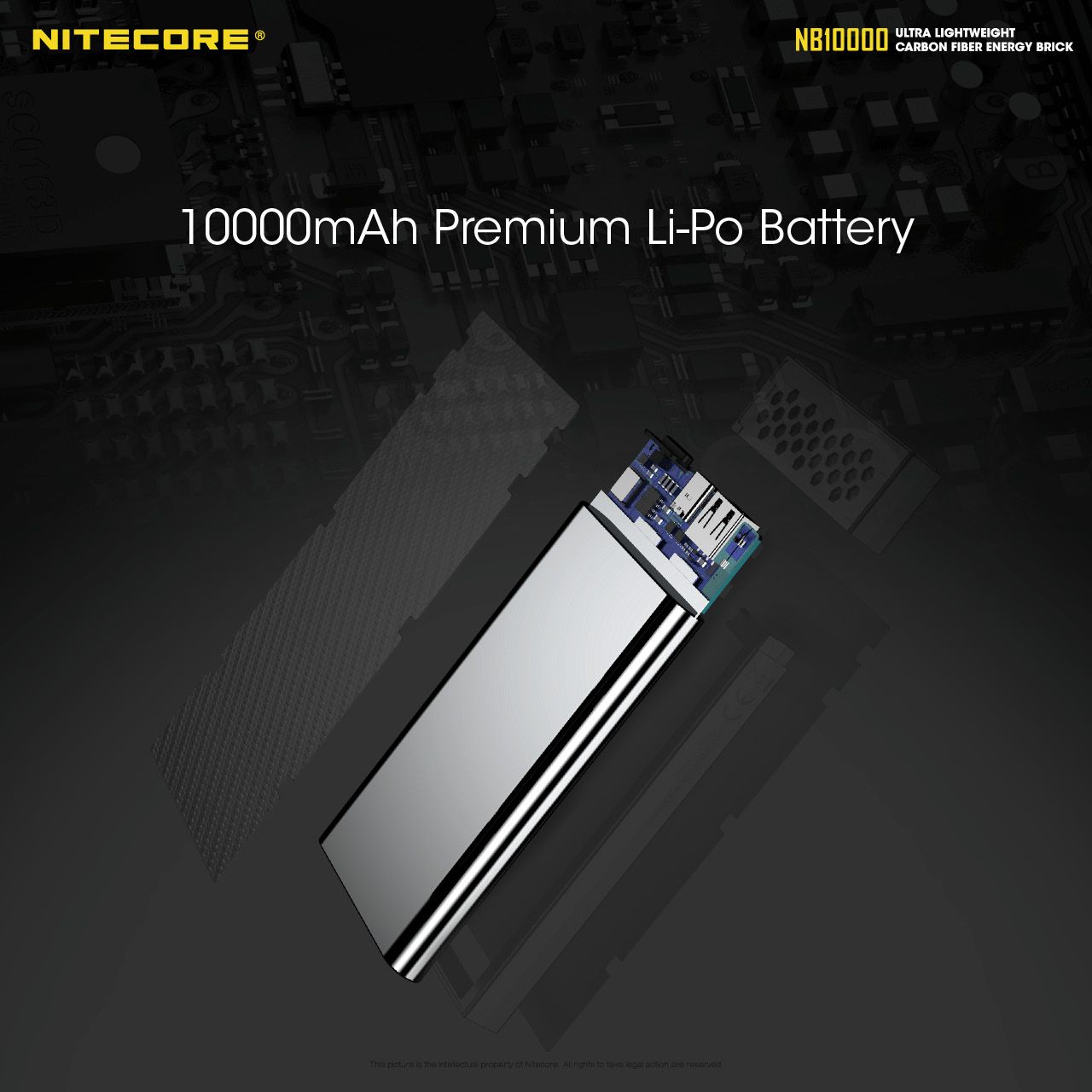 NITECORE-NB10000-Quick-Charge-USBUSB-C-Dual-Ports-10000mAh-Power-Bank-for-Phone-Flashlights-Home-Too-1743000