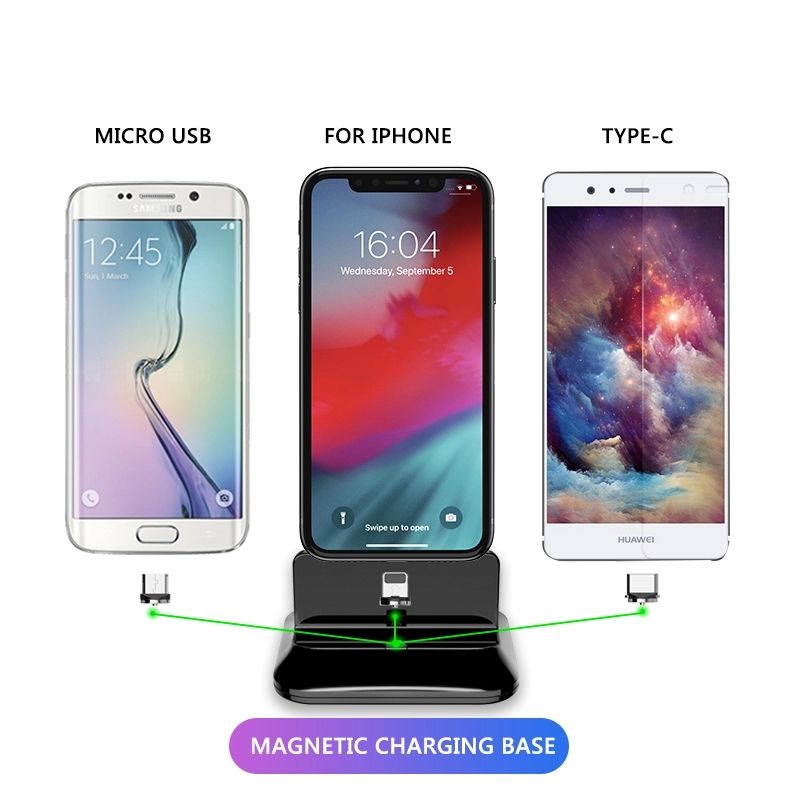 Bakeey-3-In-1-Magnetic-Fast-Charging-Wireless-Charger-Base-Desktop-Charging-Stand-For-iPhone-XS-11Pr-1664399