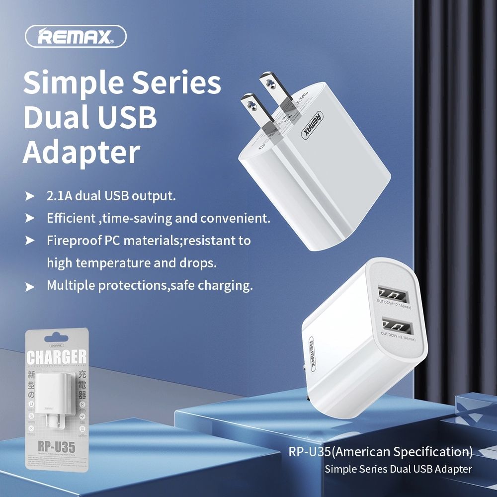 REMAX-RP-U35-Simple-Series-Dual-USB-21A-USB-Charger-for-iPhone-12-Pro-Max-for-Samsung-Galaxy-Note-S2-1753104