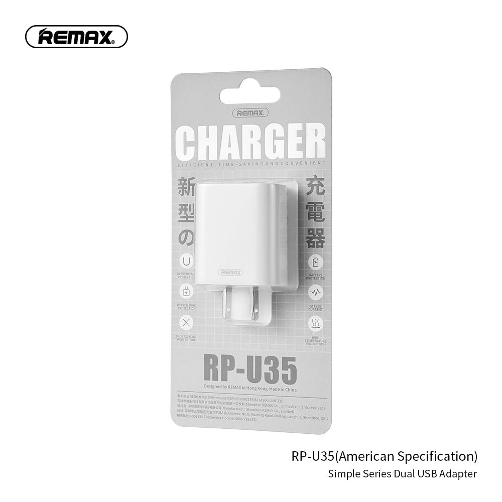 REMAX-RP-U35-Simple-Series-Dual-USB-21A-USB-Charger-for-iPhone-12-Pro-Max-for-Samsung-Galaxy-Note-S2-1753104