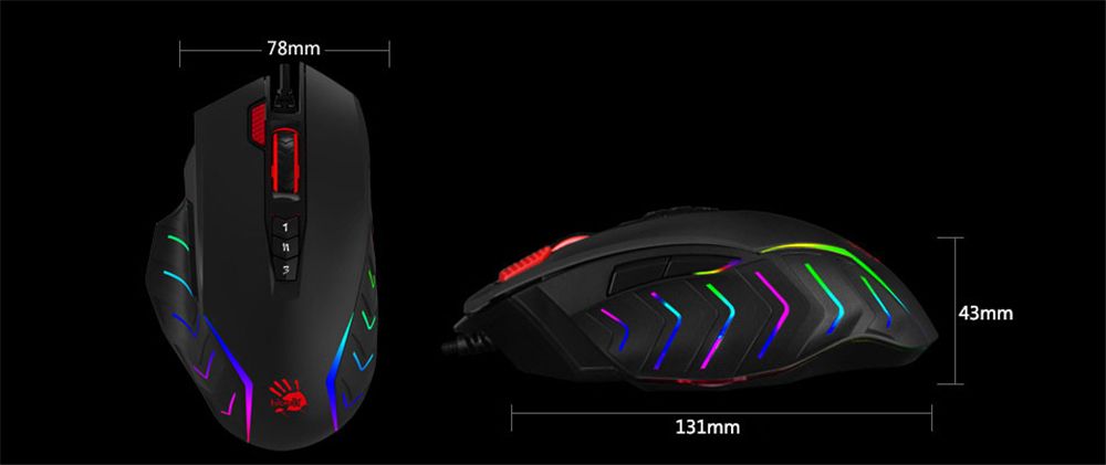 A4TECH-J95-Wired-Mouse-5000DPI-7-Buttons-RGB-Optical-Office-Game-Mechanical-Mouse-for-Laptop-PC-Comp-1711565