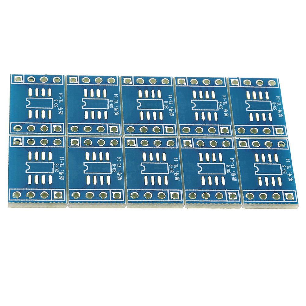 10PCS-SOP-8-Adapter-Plate-SOP-to-DIP-SO8--SOP8-DIP8-Adapter-Plate-IC-Soket-YL-14-1588815