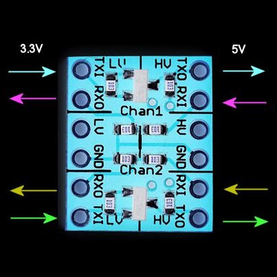 10Pcs-Two-Channel-IIC-I2C-L0gic-Level-Converter-Bi-Directional-Module-979922