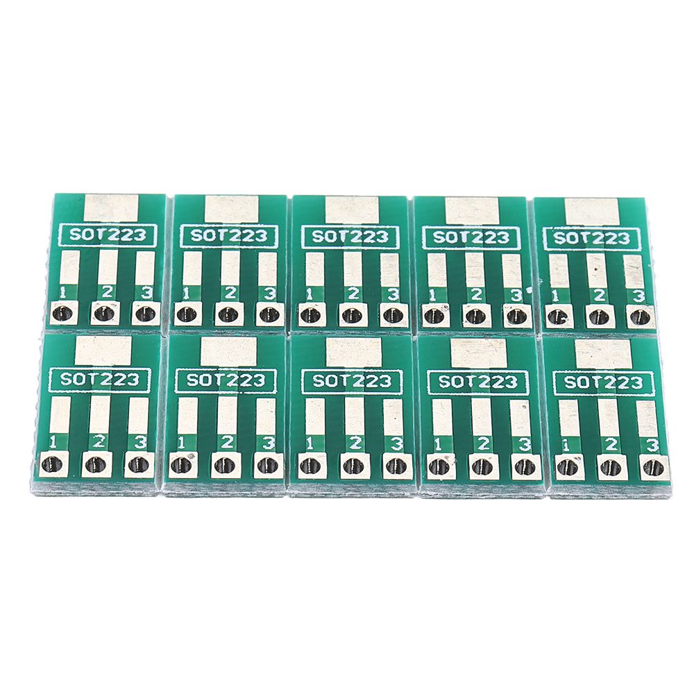 300pcs-SOT89SOT223-to-SIP-Patch-Transfer-Adapter-Board-SIP-Pitch-254mm-PCB-Tin-Plate-1631716