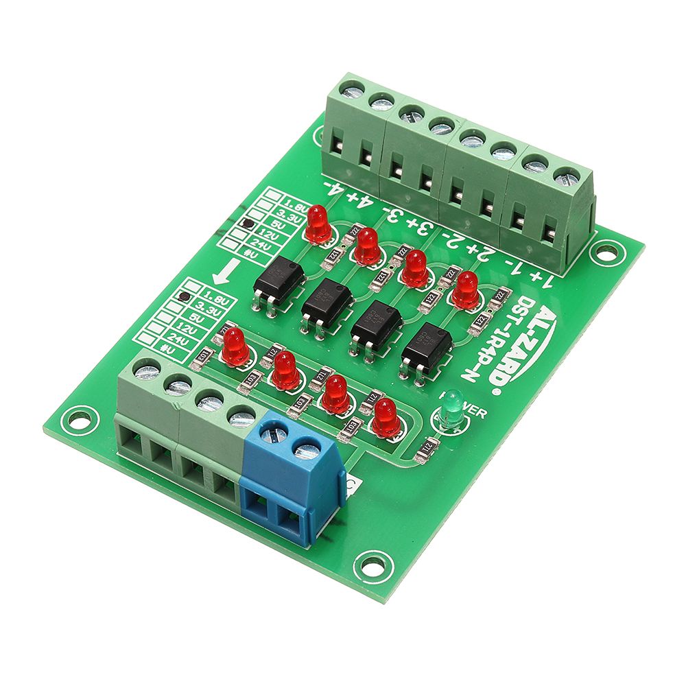 3pcs-12V-To-33V-4-Channel-Optocoupler-Isolation-Board-Isolated-Module-PLC-Signal-Level-Voltage-Conve-1493560