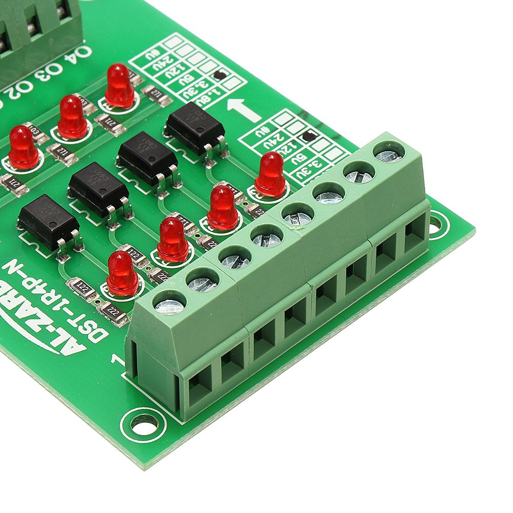 3pcs-12V-To-33V-4-Channel-Optocoupler-Isolation-Board-Isolated-Module-PLC-Signal-Level-Voltage-Conve-1493560