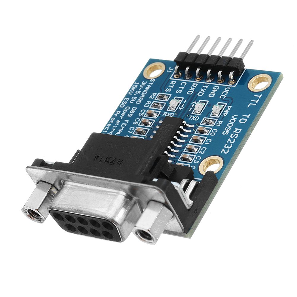 5Pcs-RS232-SP3232-Serial-Port-To-TTL-RS232-to-TTL-Serial-Module-With-Brush-Line-3V-To-55V-1364446