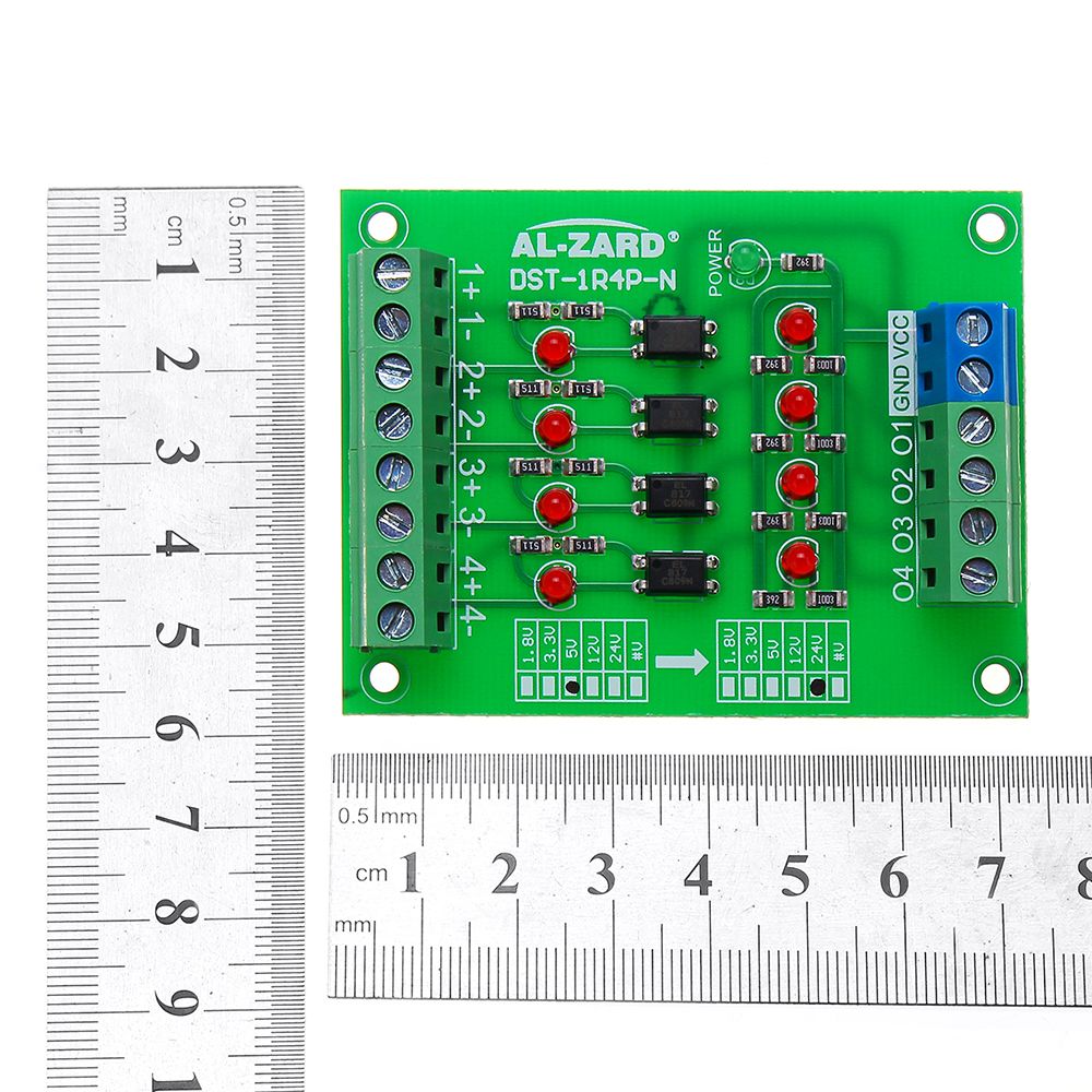 5V-To-24V-4-Channel-Optocoupler-Isolation-Board-Isolated-Module-PLC-Signal-Level-Voltage-Converter-B-1416552