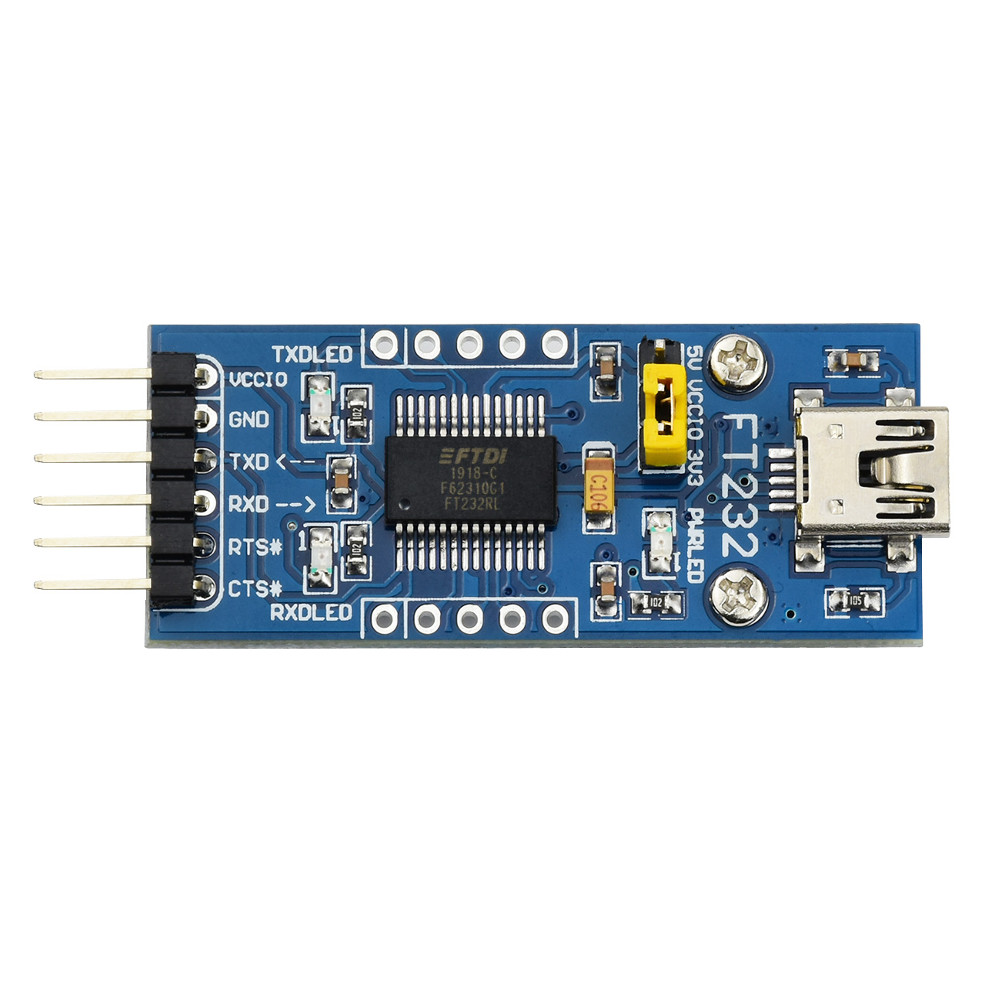 Wavesharereg-FT232-Module-USB-to-Serial-USB-to-TTL-FT232RL-Communication-Module-MiniMicroType-A-Port-1694621