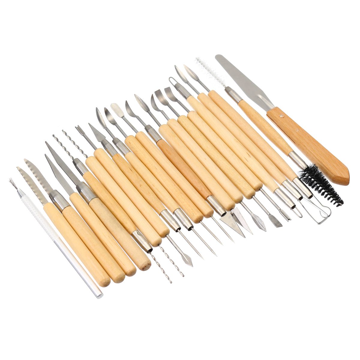 22Pcs-Pottery-Clay-Tool-Set-Sculpting-Polymer-Modeling-Art-Carving-DIY-Kits-1380293