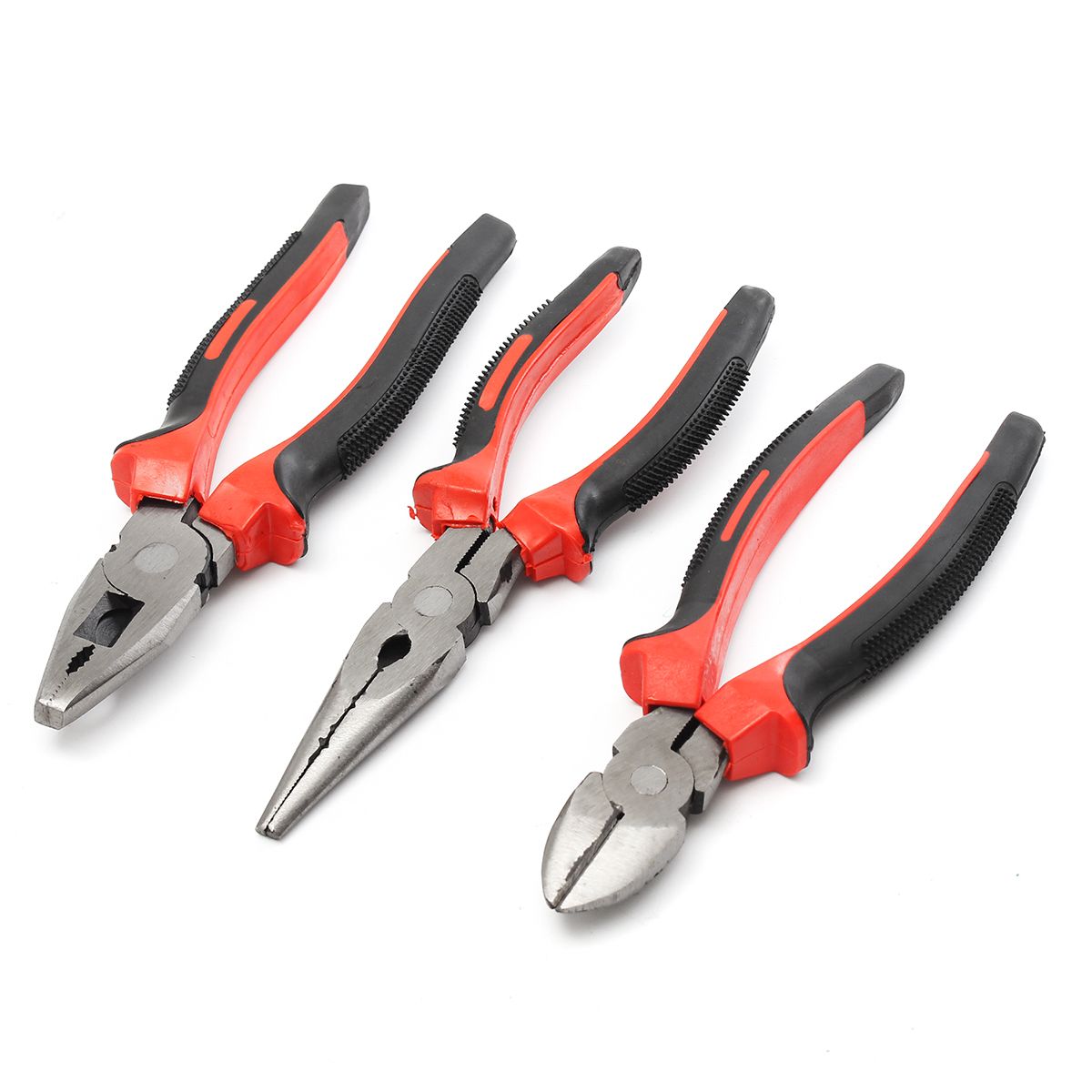 3Pcs-8inch-inch-Heavy-Duty-Long-Nose-Combination-Cutter-Plier-All-Purpose-1130305