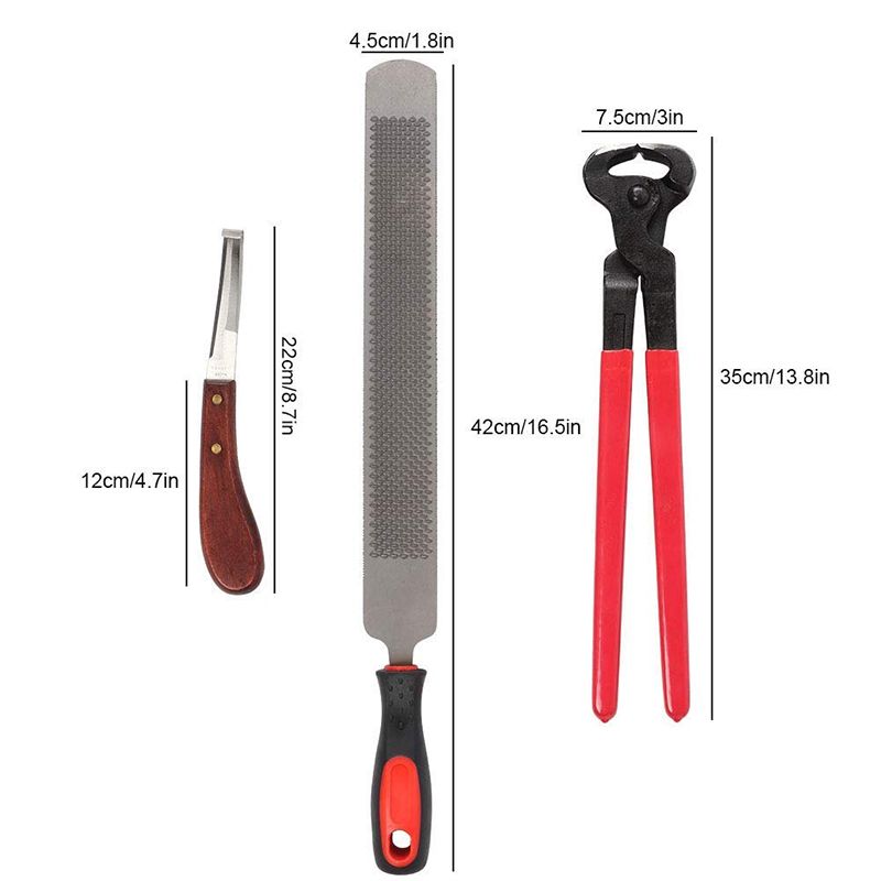 3Pcs-Farriers-Equestrian-Horse-Cattle-Hoof-Nipper-Cutter-File-Rasp-Trimming-Set-1723770